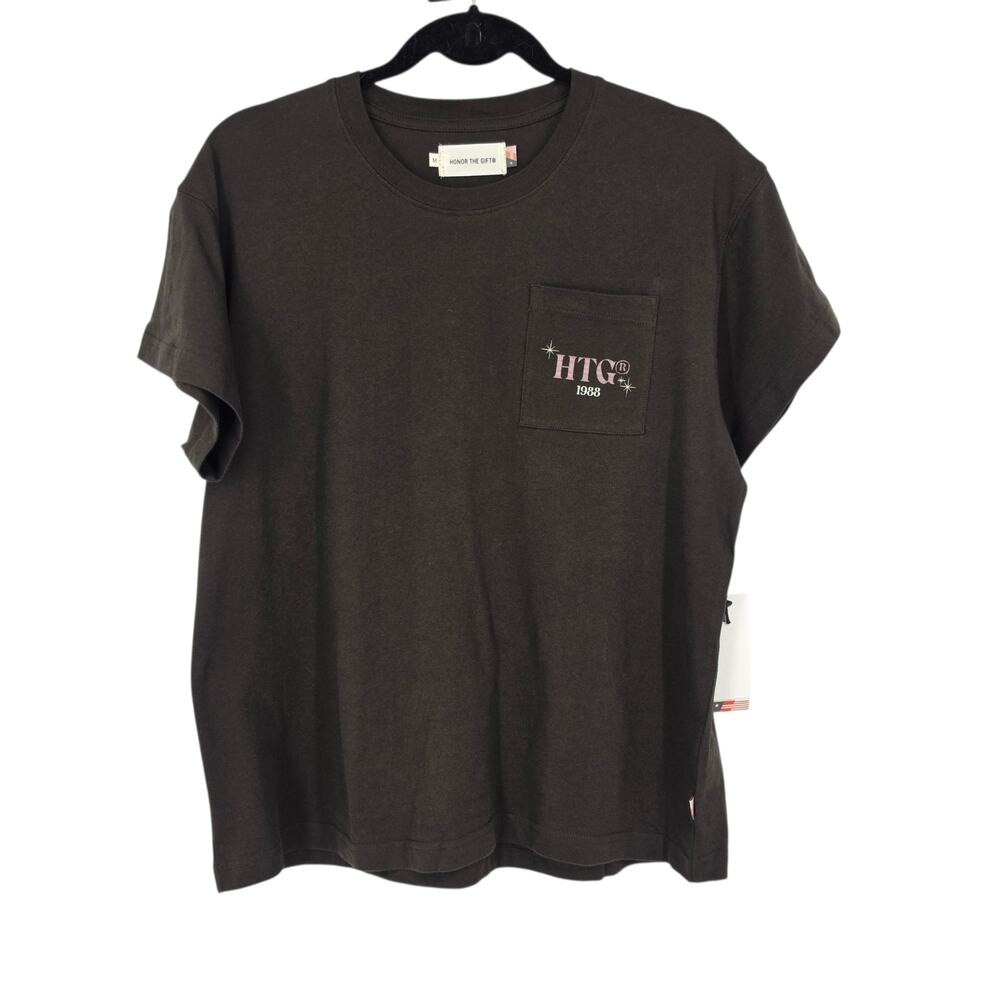 NWT Honor The Gift Black Home Is Where T-shirt Size M